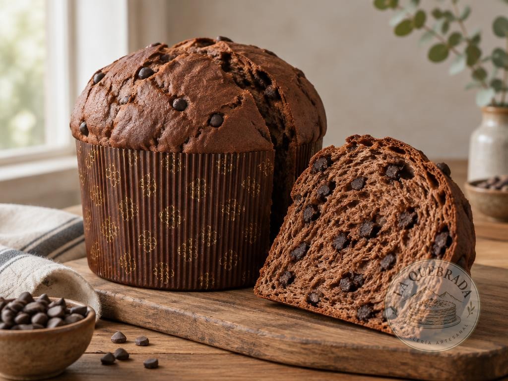 Pan dulce genovés · cacao