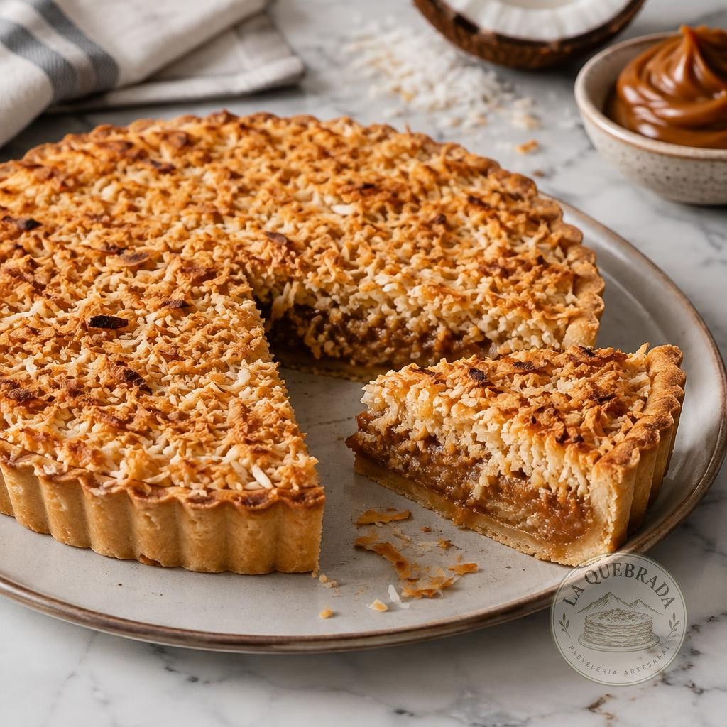 Tarta de Coco y Dulce de Leche